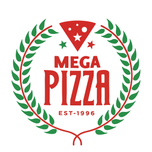 mega pizza logo